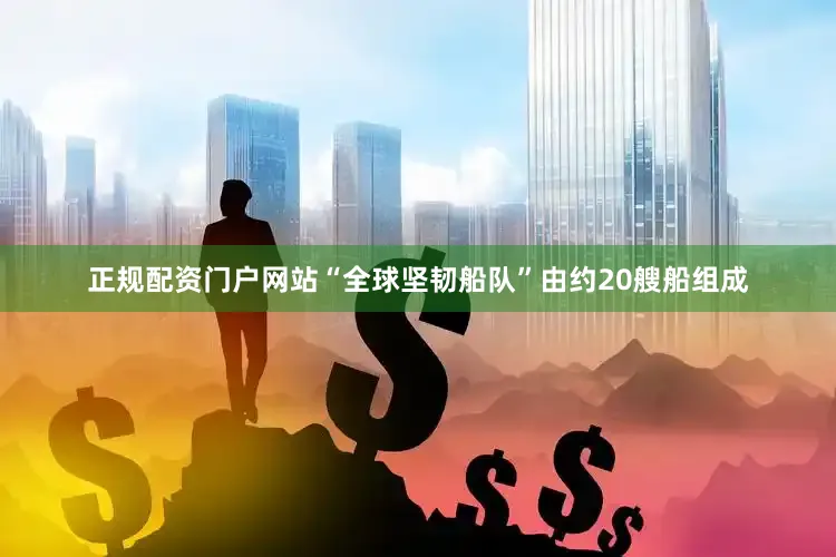 正规配资门户网站“全球坚韧船队”由约20艘船组成